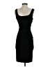 Aqua Solid Black Cocktail Dress Size S - photo 2