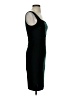 Aqua Solid Black Cocktail Dress Size S - photo 4