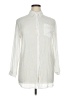 Unbranded Ivory Long Sleeve Button-Down Shirt Size XL (estimated) - photo 1