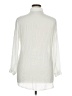Unbranded Ivory Long Sleeve Button-Down Shirt Size XL (estimated) - photo 2
