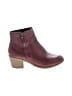 JG Burgundy Ankle Boots Size 11 - photo 1