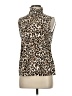 Riley & Rae Brown Sleeveless Top Size M - photo 1