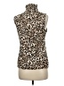 Riley & Rae Brown Sleeveless Top Size M - photo 2
