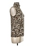 Riley & Rae Brown Sleeveless Top Size M - photo 4