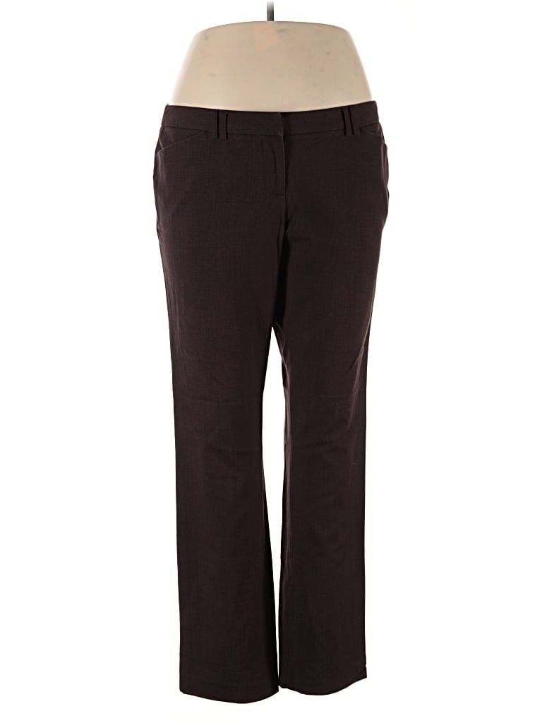 Pre-owned Amanda + Chelsea Dress Pants In Brown