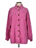 Nasty Gal Inc. 100% Polyester Pink Coat Size 4 - photo 1