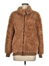 BB Dakota 100% Polyester Brown Faux Fur Jacket Size M - photo 1