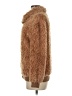 BB Dakota 100% Polyester Brown Faux Fur Jacket Size M - photo 5