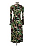 La DoubleJ 100% Polyester Print Green Cocktail Dress Size XS - photo 2