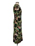 La DoubleJ 100% Polyester Print Green Cocktail Dress Size XS - photo 4