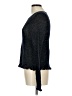 American Eagle Outfitters Metallic Black Gray Pullover Sweater Size L - photo 5