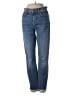 7 For All Mankind Hearts Blue Jeans Size 26 waist - photo 1