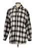 Shein 100% Polyester Plaid Gray Fleece Size 4 - photo 1