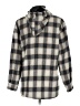 Shein 100% Polyester Plaid Gray Fleece Size 4 - photo 2