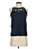 Sunday in Brooklyn 100% Polyester Blue Sleeveless Blouse Size XXS - photo 1