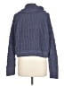 Kendall & Kylie Solid Blue Turtleneck Sweater Size L - photo 2