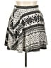 rue21 100% Polyester Argyle Gray Ivory Casual Skirt Size XL - photo 1