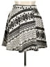 rue21 100% Polyester Argyle Gray Ivory Casual Skirt Size XL - photo 2