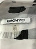DKNYC 100% Polyester Print White Silver 3/4 Sleeve Blouse Size 1X - photo 7
