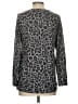 Ellen Tracy Animal Print Gray Pullover Sweater Size S - photo 2