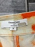 Thakoon 100% Recycled Polyester Tie-dye Orange Casual Pants Size 2 - photo 3