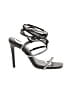 Fashion Nova Black Sandals Size 5 1/2 - photo 1