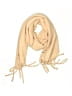 Steve Madden 100% Polyester Tan Pink Scarf One size - photo 1