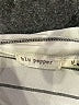 Blu Pepper 100% Rayon Ivory Long Sleeve Blouse Size M - photo 7