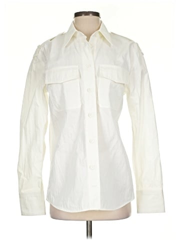 Helmut Lang Long Sleeve Blouse (view 1)