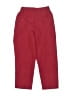 Shein 100% Polyester Solid Red Casual Pants Size 4 - photo 1