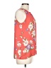 Rose + Olive 100% Polyester Orange Sleeveless Blouse Size L - photo 4