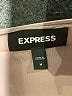 Express Solid Tan Casual Skirt Size M - photo 4