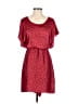 BCBGeneration Hearts Red Casual Dress Size 2 - photo 1