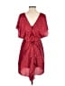 BCBGeneration Hearts Red Casual Dress Size 2 - photo 2