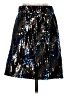Vero Moda Stars Black Blue Formal Skirt Size XS - photo 2