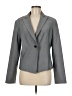 AK Anne Klein Stripes Gray Blazer Size 8 - photo 1