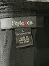 Style&Co 100% Polyester Black Casual Pants Size L - photo 7