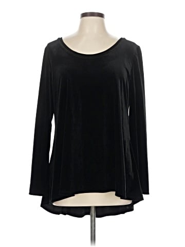Kaari Blue Long Sleeve Top (view 1)