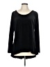 Kaari Blue Black Long Sleeve Top Size L - photo 1