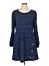 Unbranded 100% Polyester Blue Casual Dress Size L (estimated) - photo 1