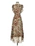 Drew 100% Polyester Brown Sleeveless T-Shirt Size XS - photo 2