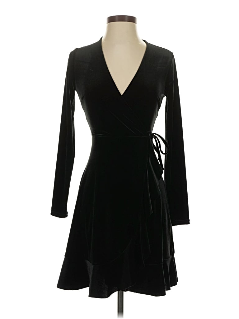 Pre-owned New Look Cocktail Dress In Black