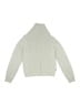 IZOD 100% Cotton Solid Gray Silver Turtleneck Sweater Size 8 - photo 1