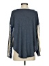 Blu Pepper Gray Long Sleeve Blouse Size S - photo 2