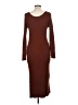 Universal Thread Brown Casual Dress Size M (estimated) - photo 2