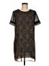 Maison Scotch 100% Polyester Animal Print Brown Black Casual Dress Size Med (2) - photo 1