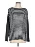 Gap Gray Black Long Sleeve Top Size L - photo 1