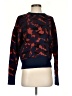 Joie 100% Wool Print Blue Wool Pullover Sweater Size XS - photo 1