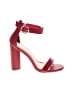 Lulus Red Sandals Size 7 1/2 - photo 1