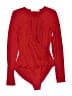 Just Fab Red Bodysuit Size M - photo 1